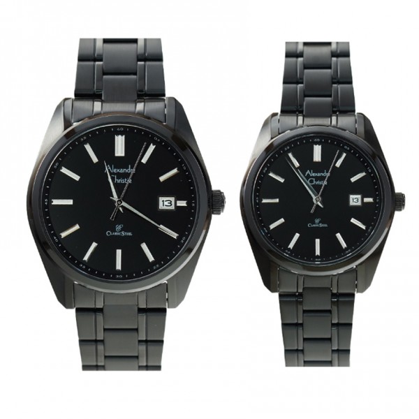 Alexandre Christie AC 8660 Full Black Couple